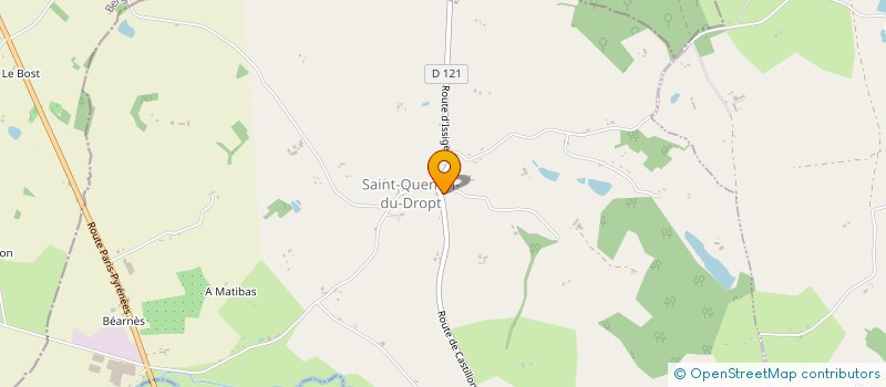 localisation de l'entreprise GFA DES BOURISQUETTES  SAINT-QUENTIN-DU-DROPT