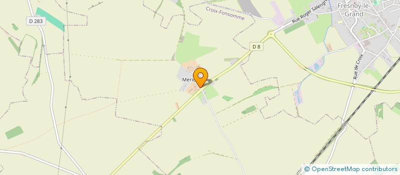 localisation de l'entreprise GFA DES BUTTES  CROIX-FONSOMME