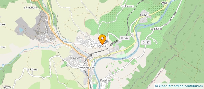 localisation de l'entreprise GFA DES CABASSES à VERRIERES