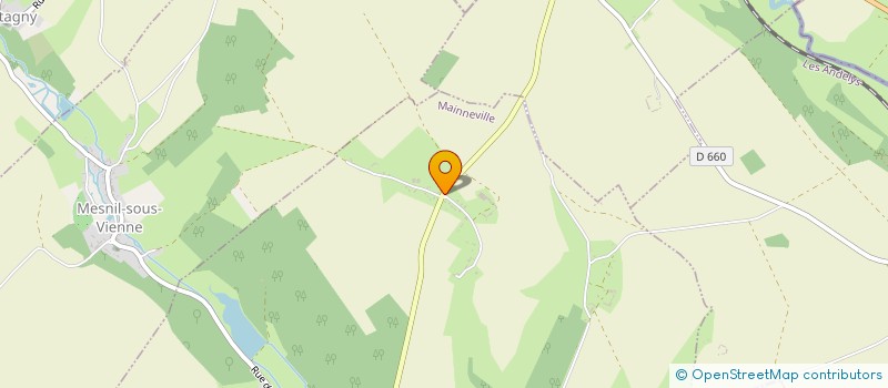 localisation de l'entreprise GFA DES CAILLETOTS  MAINNEVILLE