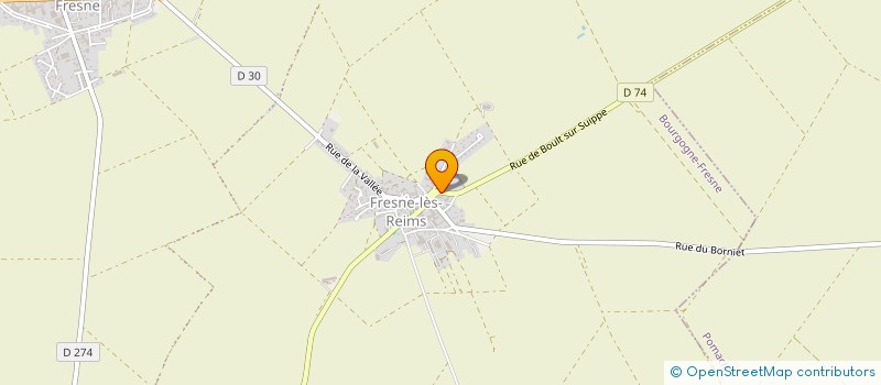 localisation de l'entreprise GFA DES CARMES  LAVANNES