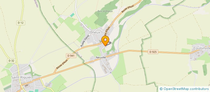 localisation de l'entreprise GFA DES CAROLINES  ONEUX