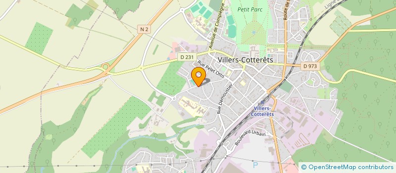 localisation de l'entreprise GFA DES CARRIERES DE NOUE à VILLERS-COTTERETS