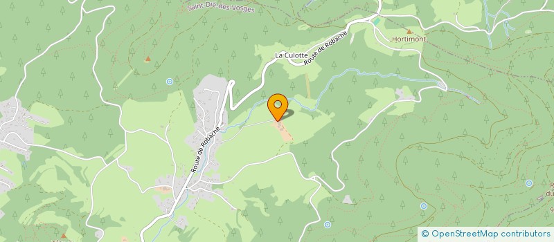 localisation de l'entreprise GFA DES CERISIERS  SAINT-DIE-DES-VOSGES