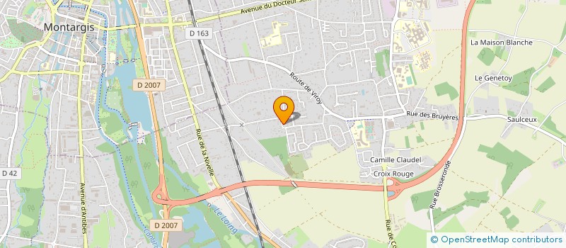 localisation de l'entreprise GFA DES CHABANNES à AMILLY