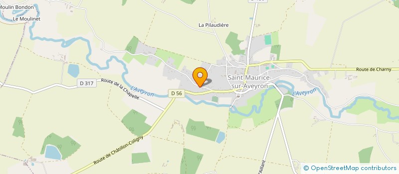 localisation de l'entreprise GFA DES CHAMAILLARDS  LA CHAPELLE-SUR-AVEYRON