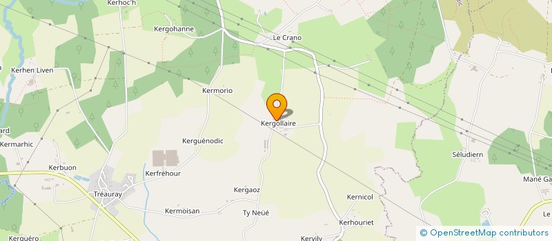 localisation de l'entreprise GFA DES CHAMPS  LANGUIDIC