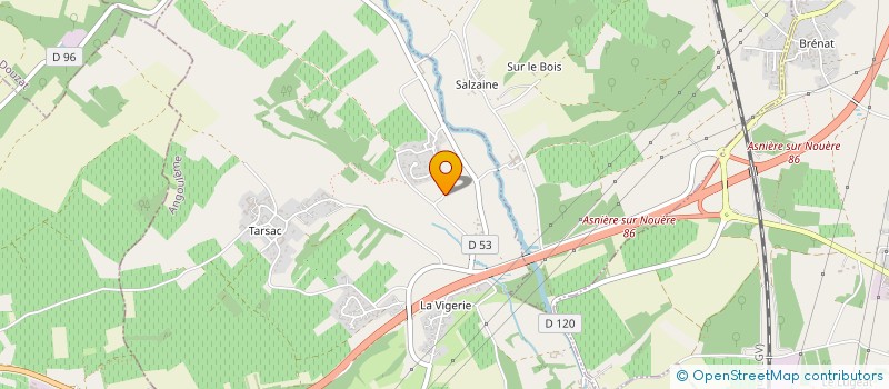localisation de l'entreprise GFA DES CHAMPS D ARES à SAINT-SATURNIN