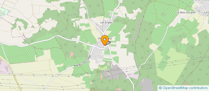 localisation de l'entreprise GFA DES CHANELUZES  SOUZAY-CHAMPIGNY