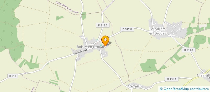 localisation de l'entreprise GFA DES CHARIOTS à BOISSY-EN-DROUAIS