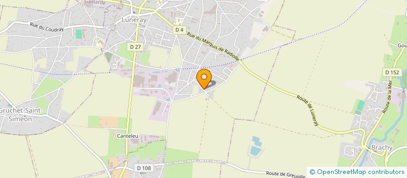 localisation de l'entreprise GFA DES CHARMETTES  LUNERAY