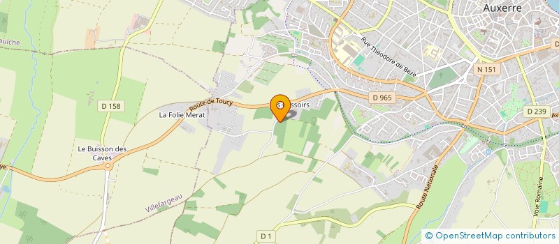 localisation de l'entreprise GFA DES CHARRONS à AUXERRE