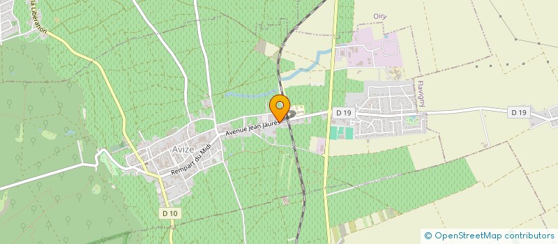 localisation de l'entreprise GFA DES CHENETS  AVIZE