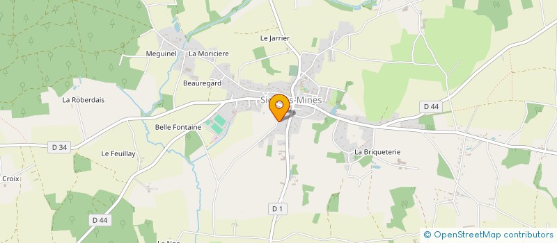 localisation de l'entreprise GFA DES CLOS DE LA BROSSE  SION-LES-MINES