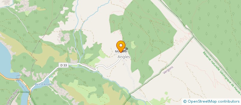 localisation de l'entreprise GFA DES COMBES  THORAME-BASSE