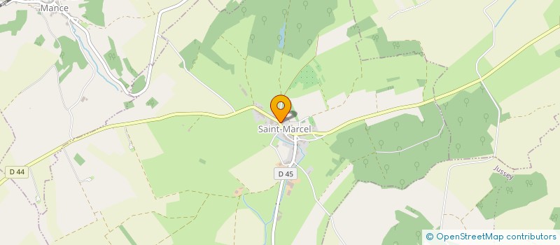 localisation de l'entreprise GFA DES COMBES  MONTIGNY-LES-CHERLIEU