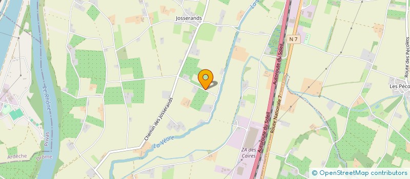 localisation de l'entreprise GFA DES CONTRATS  ETOILE-SUR-RHONE