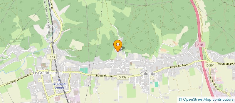 localisation de l'entreprise GFA DES DAIMS  COLOMBE