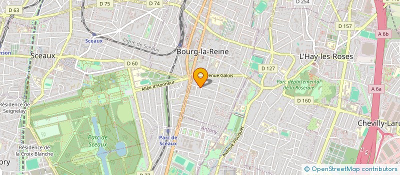 localisation de l'entreprise GFA DES DERBIZES à BOURG-LA-REINE