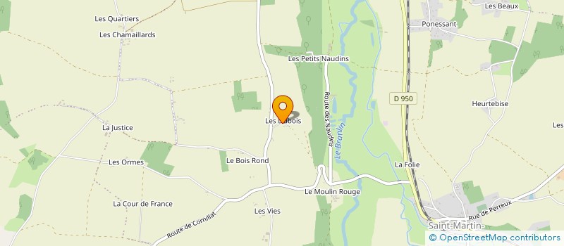 localisation de l'entreprise GFA DES DUBOIS à CHARNY OREE DE PUISAYE