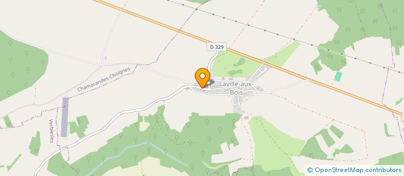 localisation de l'entreprise GFA DES ESSARTS à LAVILLE-AUX-BOIS