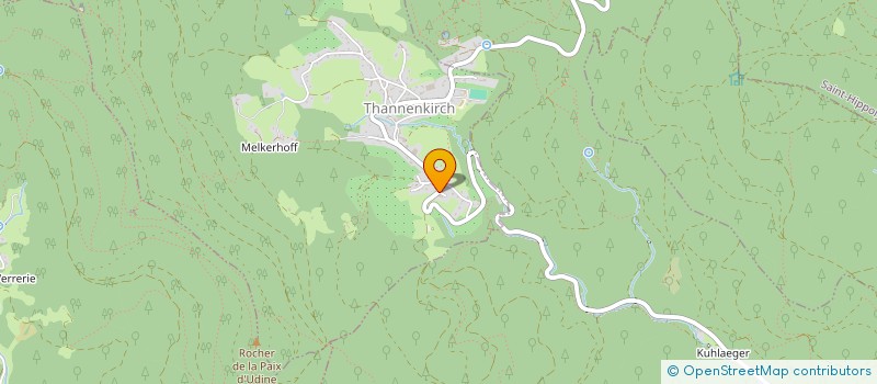 localisation de l'entreprise GFA DES EVEQUES  THANNENKIRCH