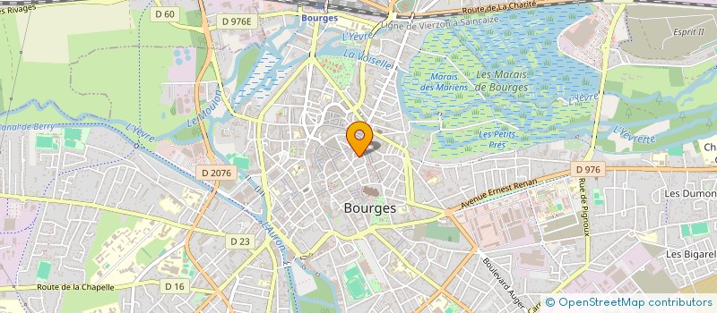 localisation de l'entreprise GFA DES FAUSSES  BOURGES