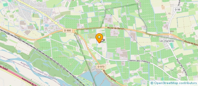 localisation de l'entreprise GFA DES FAYSSES  CAVAILLON