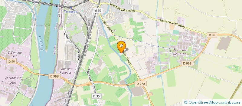 localisation de l'entreprise GFA DES FERAGES  TARASCON