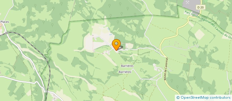 localisation de l'entreprise GFA DES FIEUX  MIERS