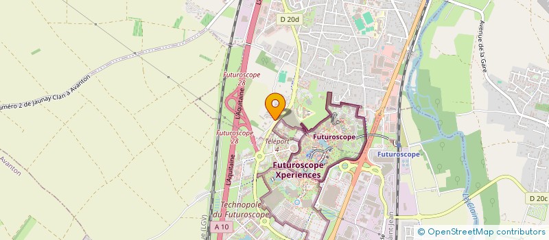 localisation de l'entreprise GFA DES FORGES  JAUNAY-MARIGNY