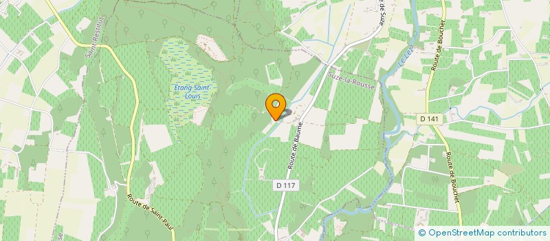 localisation de l'entreprise GFA DES FRERES BAYON  SUZE-LA-ROUSSE