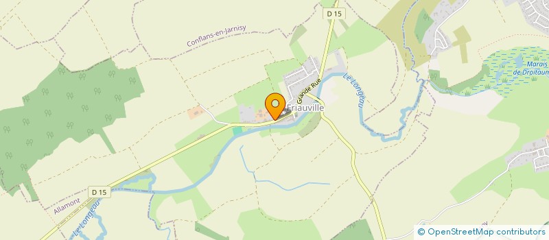 localisation de l'entreprise GFA DES FRERES BRICE  FRIAUVILLE