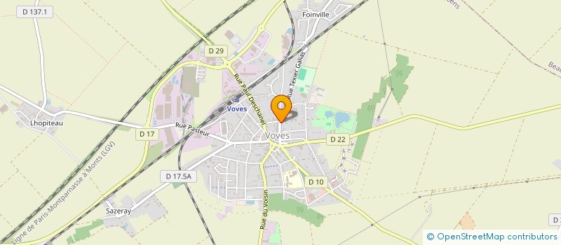 localisation de l'entreprise GFA DES FRERES DE ST LUBIN à LES VILLAGES VOVEENS