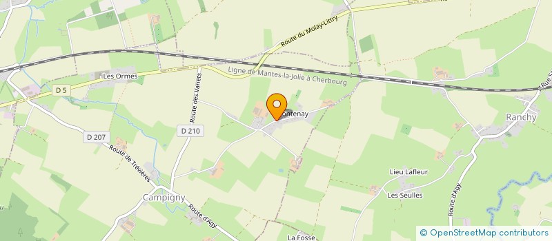 localisation de l'entreprise GFA DES FRERES GIBERT  CAMPIGNY