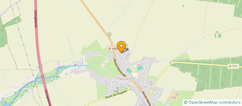 localisation de l'entreprise GFA DES GAUTERETS  NOUVION