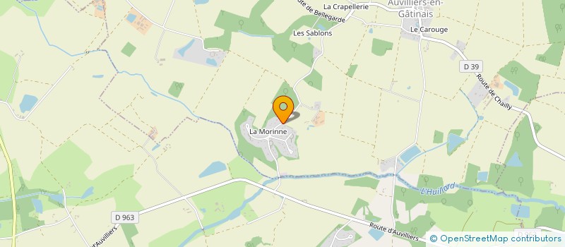 localisation de l'entreprise GFA DES GOUSSEAUX à BELLEGARDE