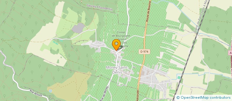 localisation de l'entreprise GFA DES GRANDS CRUS  MOREY-SAINT-DENIS