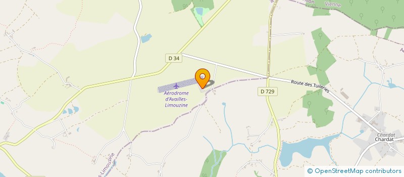 localisation de l'entreprise GFA DES GRANGES  PRESSAC