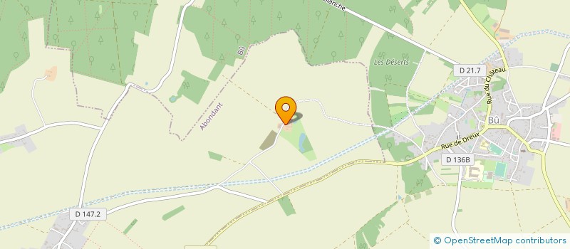 localisation de l'entreprise GFA DES GRAVIERS à ABONDANT