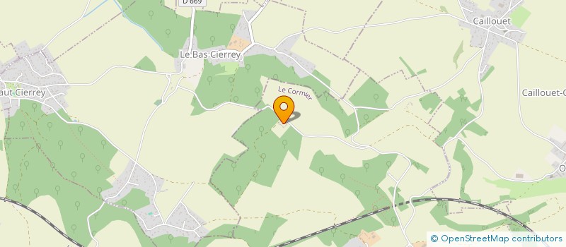 localisation de l'entreprise GFA DES GROUETTES  MENILLES