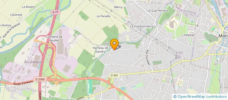 localisation de l'entreprise GFA DES GUILLERMETS à VILLEMANDEUR