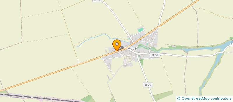 localisation de l'entreprise GFA DES HARIVALS  AUVE