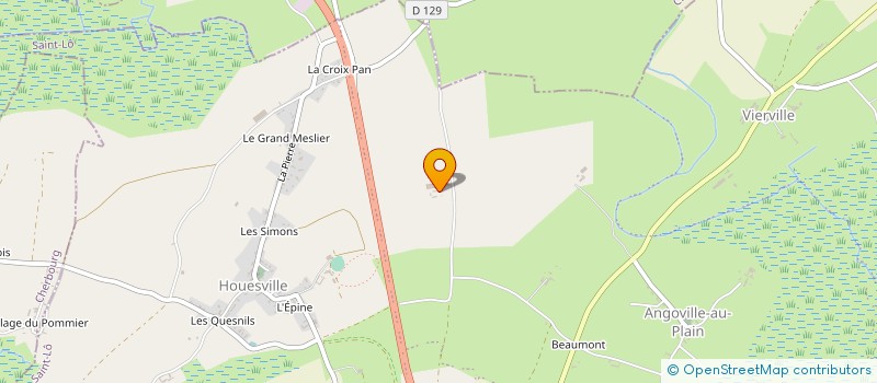 localisation de l'entreprise GFA DES HAUTES NESSES  BLOSVILLE