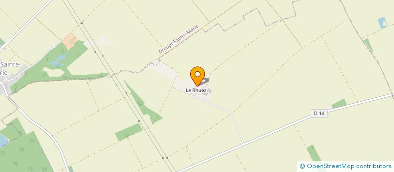 localisation de l'entreprise GFA DES HAUTS BUISSONS  DROUPT-SAINT-BASLE