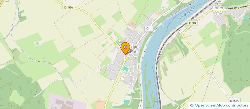 localisation de l'entreprise GFA DES HAUTS JARDINS  SANZEY