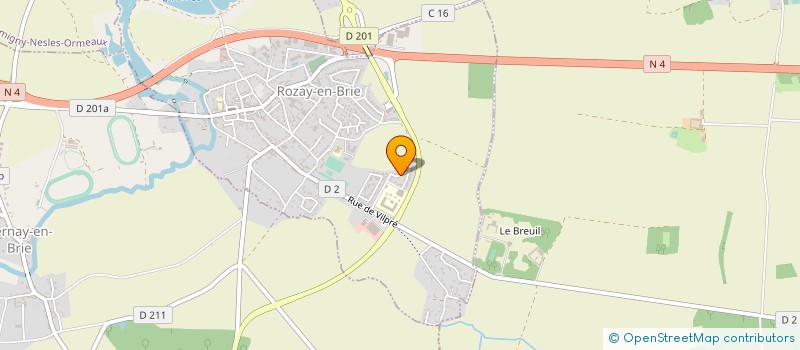 localisation de l'entreprise GFA DES HIRONDELLES à LUMIGNY-NESLES-ORMEAUX