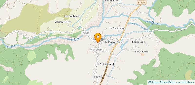 localisation de l'entreprise GFA DES ILES D'HERBES  DRAIX