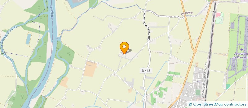 localisation de l'entreprise GFA DES ILES DE MALAUBERT ET DES VIRES à PIERRELATTE