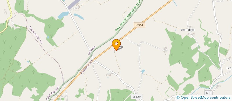 localisation de l'entreprise GFA DES LANDES DE HOME à LUZERET